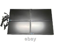 Lot of 4 E2260SWDN AOC 22 inch LED LCD Monitor no stands with power cables