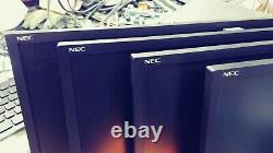 Lot of 4 NEC EX231W 23 Widescreen LCD Monitor NO Stands