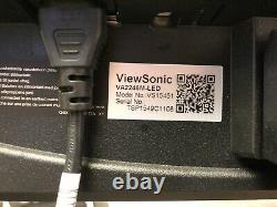 Lot of 4 ViewSonic VA2246M-LED LED LCD Monitor 22 with Quad Monitor Stand