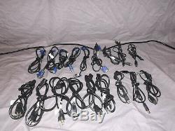 Lot of 6! Dell UltraSharp 1908FPT 19 LCD Monitor 0D307J stands/cables (A0607)