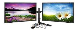 Major Brand Dual LCD 27 Hdmi Flat Monitor Screen Gaming With Dual LCD Stand