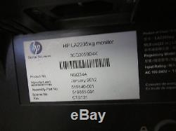 Matching 22 HP LA2205wg LCD Widescreen Desktop Display Monitor & Ergotron Stand