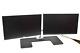 Matching DUAL Dell (P2419HC) 24 Widescreen LCD Monitors with desk Stand
