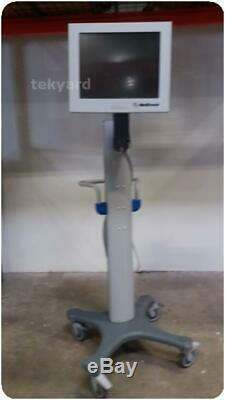 Medtronic Mon001700sn LCD Color Graphic Monitor On Rolling Stand % (221738)