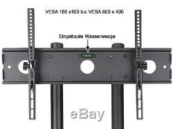 Messe Standhalterung LCD LED Monitor VESA 600 Media-Ablage Rollen Messestand LB8