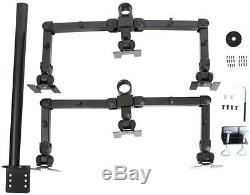 MonMount Hex / Six LCD Monitor Desk Mount Stand VESA 75/100 Screens up to 22