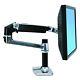 Monitor Arm Dual Desk Mount LCD Stand Computer Adjustable Swing Screen Swivel