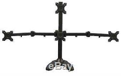 Monitor Arms Stands LCD Monitor Desk Stand Mount Free Standing With Optional