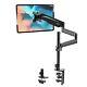 Monitor Desk Mount, Adjustable Gas Spring Monitor Arm for LCD PC Screen Single