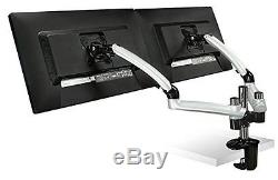 MountIt! MI4PC312S Monitor Arms Stands Dual Desk Monitor Mount for LCD and LED