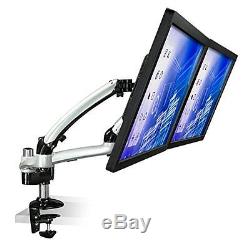 MountIt! Monitor Arms Stands MI4PC312S Dual Desk Monitor Mount for LCD and LED