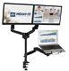 Mount-It! Dual LCD Monitor Desk Stand for Laptop and Monitors, 13 and 27 Inches