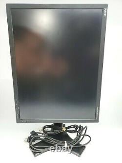 NEC MultiSync LCD2190UXP-BK 21.5 Professional Grade Monitor + Stand & Cables