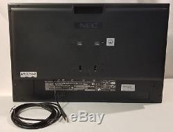 NEC MultiSync PA241W-BK 24.1 Widescreen LCD Monitor, USB Touchscreen, NO STAND