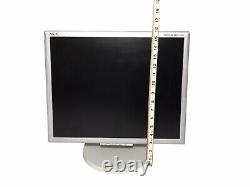 NEC Multisync LCD1970VX 19in 1280 x 1024 Adjustable Computer Monitor & Stand