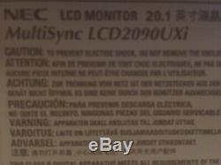 NEC Multisync LCD 2090UXi-1-WH-L 20 Color-Critical Desktop Monitor Stand White
