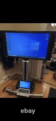 NEC Multisync V461 Touchscreen LCD Monitor 46 Inch With Stand On Wheels