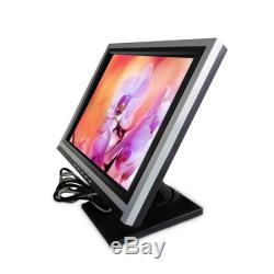 NEW 15 Touch Screen LED Display LCD Monitor withPOS Stand USB Restaurant/Retail