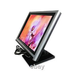 NEW 15'' Touch Screen Monitor LCD VGA POS Retail Restaurant with POS stand 110V US