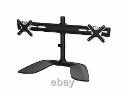 N-SAN ET-02S 1527Aluminium Desk Stand for LCD Two Monitors