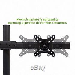 NavePoint Hex LCD Monitor Mount Stand Free Standing With Adjustable Tilt Holds 6