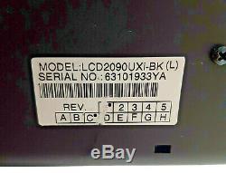 Nec Multisync 2090UXi-BK 20 LCD Monitor(Black) DVI-D, DVI-I, VGA inputs withstand