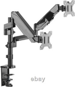 ONKRON Dual Monitor Desk Mount Stand for 13 to 32-Inch LCD LED Screens up