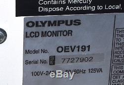 Olympus OEV-191 LCD Display Monitor Used, Working, No Stand
