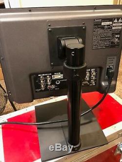 Panasonic BT-LH1710P LCD Production Video Monitor, Case, Stand and Cables