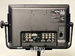 Panasonic BT-LH1710 LCD Field Monitor, Oppenheimer yoke & stand, Hoodman, case