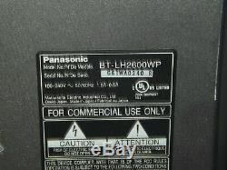 Panasonic BT-LH2600WP 26 SD/HD-SDI HD LCD Broadcast Monitor with Stand 10,216 HRS