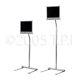 Peerless LCD Monitor Pedestal Stand Silver