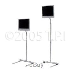 Peerless LCD Monitor Pedestal Stand Silver