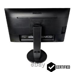 Philips 241B8QJEB 24in Widescreen LCD Monitor with Stand