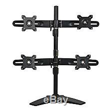 Planar Quad Monitor Stand Up to 26.5lb Up to 24 LCD Monitor