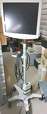 SONY Endo 19 LCD Monitor LMD1950MD/HD with AC-2450MD Pwr Adapter & GCX VHRS Stand