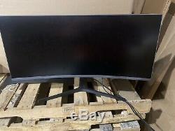 Samsung C34H890WJN Curved LCD Computer Monitor 34 Used With Stand