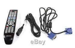 Samsung LN52B550 52 Remote Power Cord And VGA Cable No Stand