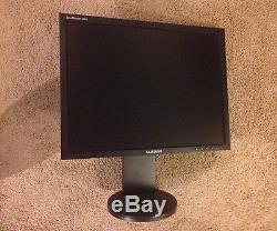 Samsung SyncMaster 204B 20.1 LCD Monitor original box with stand and AC cable