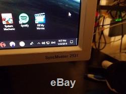 Samsung SyncMaster 213T 21.3 LCD Monitor (set of 2 with dual monitor stand)