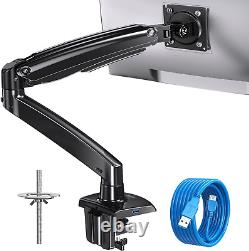 Single Monitor Arm for 13-35 Inch Screens, Holds 4.4Lbs to 26.4Lbs, Adjustable G