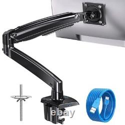 Single Monitor Arm for 13-35 inch Screens, Holds 4.4lbs to 26.4lbs
