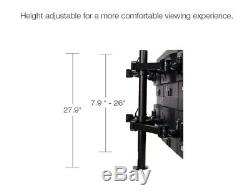 Six Hex LCD Arm Monitor Desk Mount Stand Adjustable 6 Screens Fit for 10- 27