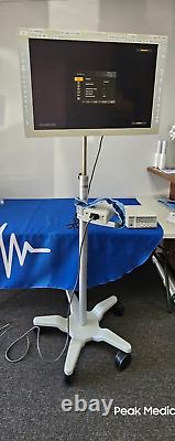 Sony LCD Medical Display LMD-2450MD Monitor 24 withHeight Rolling Stand + Console
