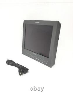 Sony LMD-1420 14 Medical LCD Monitor RGBS, YPbPr, S-Video, Composite, no Stand