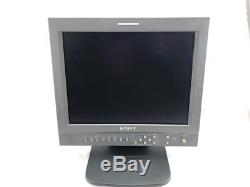 Sony LMD-1420 14 Professional Series Broadcast Studio LCD Monitor With Stand