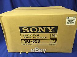 Sony LMD-152W 15 LCD Monitor, MEU-WX2 & SU-558 STAND