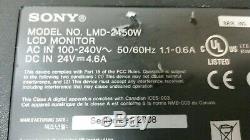 Sony LMD-2450W 24 LED Monitor No stand