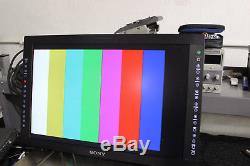 Sony LMD-2450W LED Monitor with with BKM-243HS HD-SDI input card NO stand