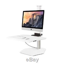 Stand Sit Desk Riser for Mac iChurchill 1 Monitor Instant Sit Stand Desks
